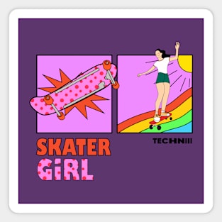 Skater Girl Magnet